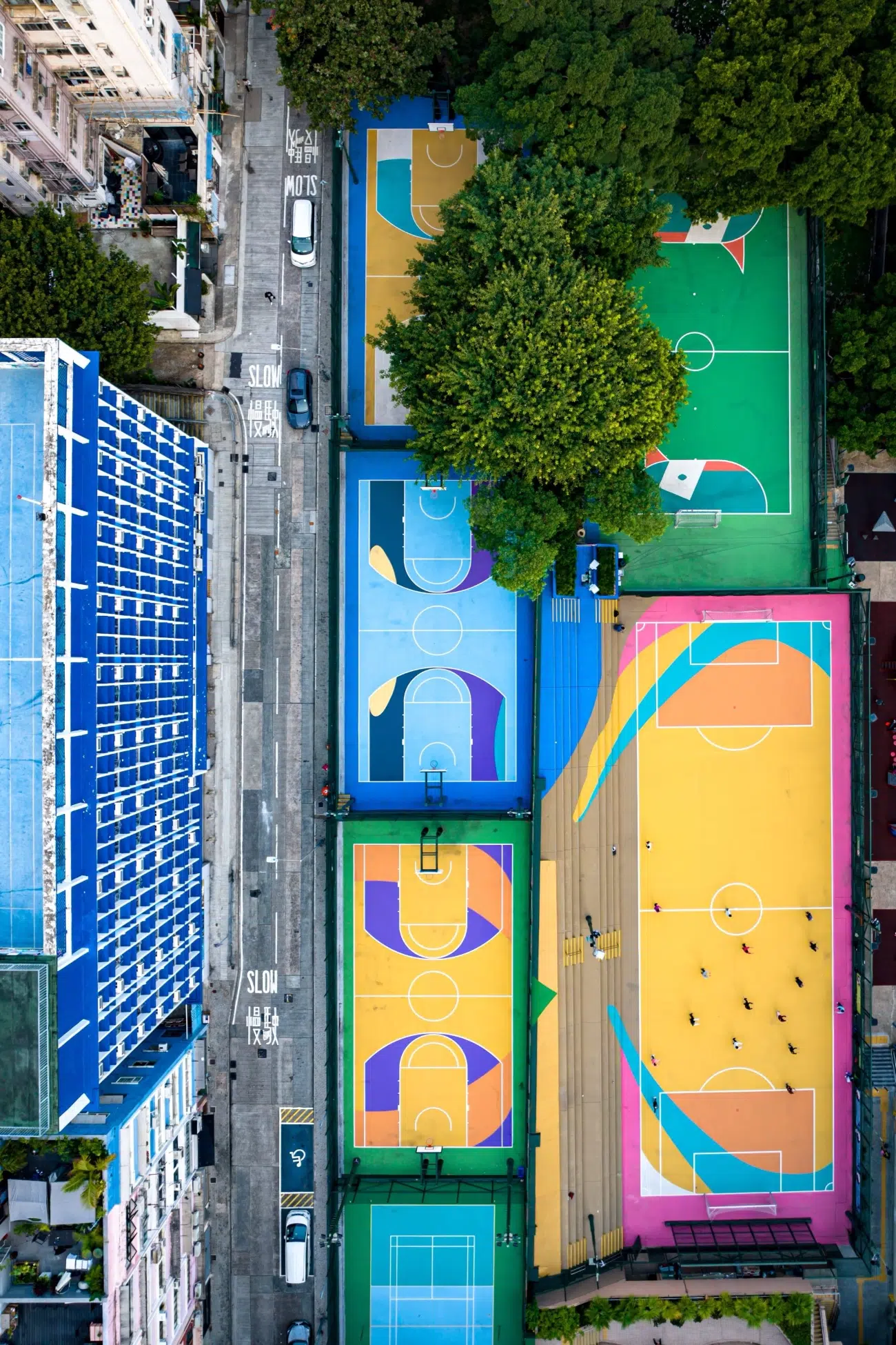 Hong Kong Basketball Courts