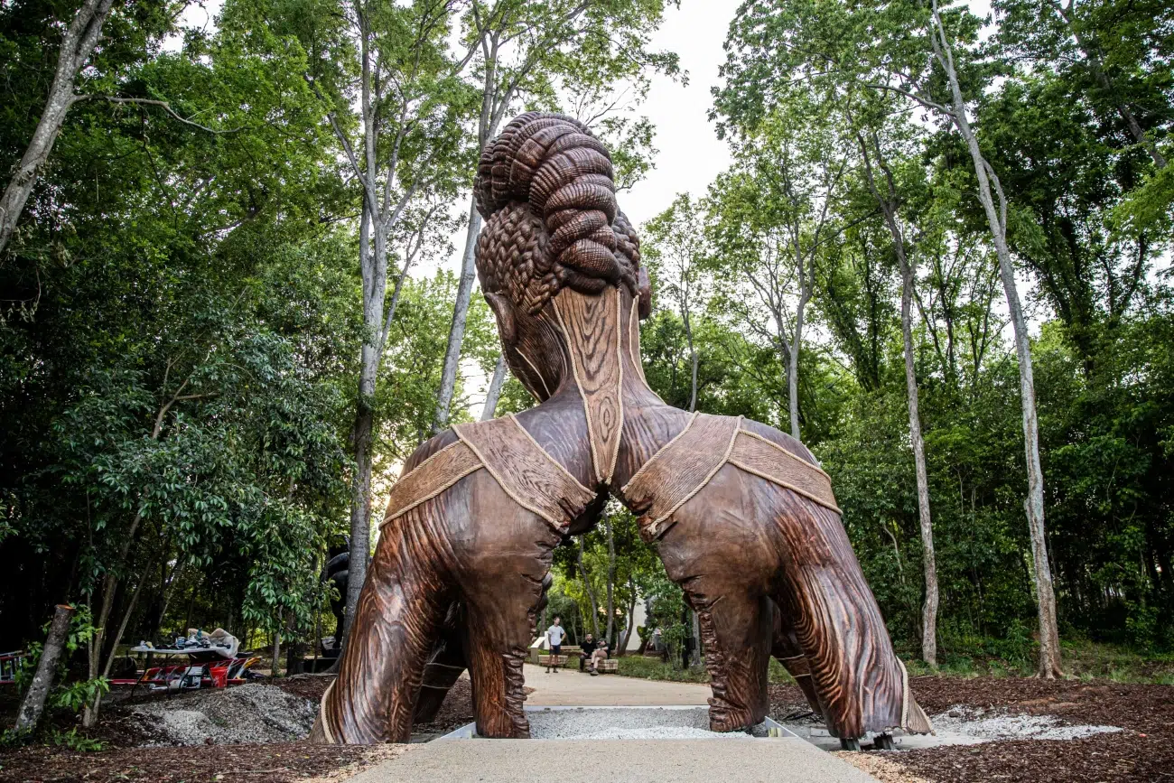 Hallow Sculpture in Alabama by Daniel Popper