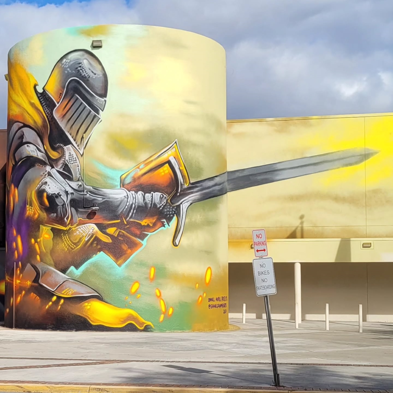 Shane Grammer mural in Miami