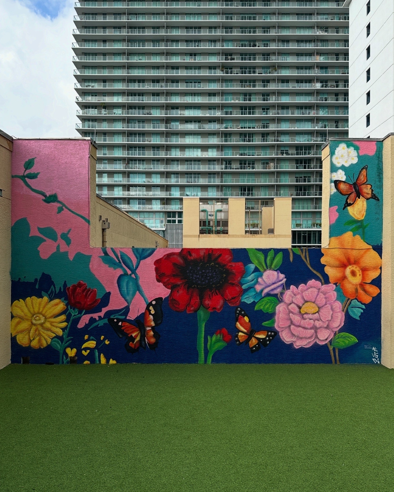 Registered Artist mural for aWall 2024