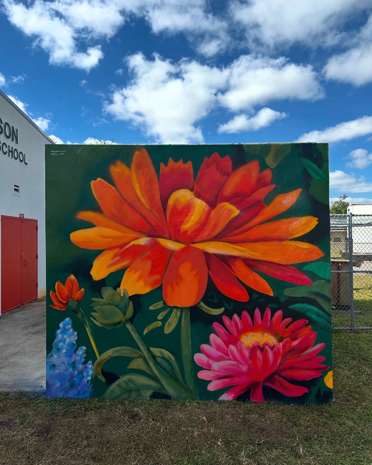 Registered Artist mural for aWall 2024