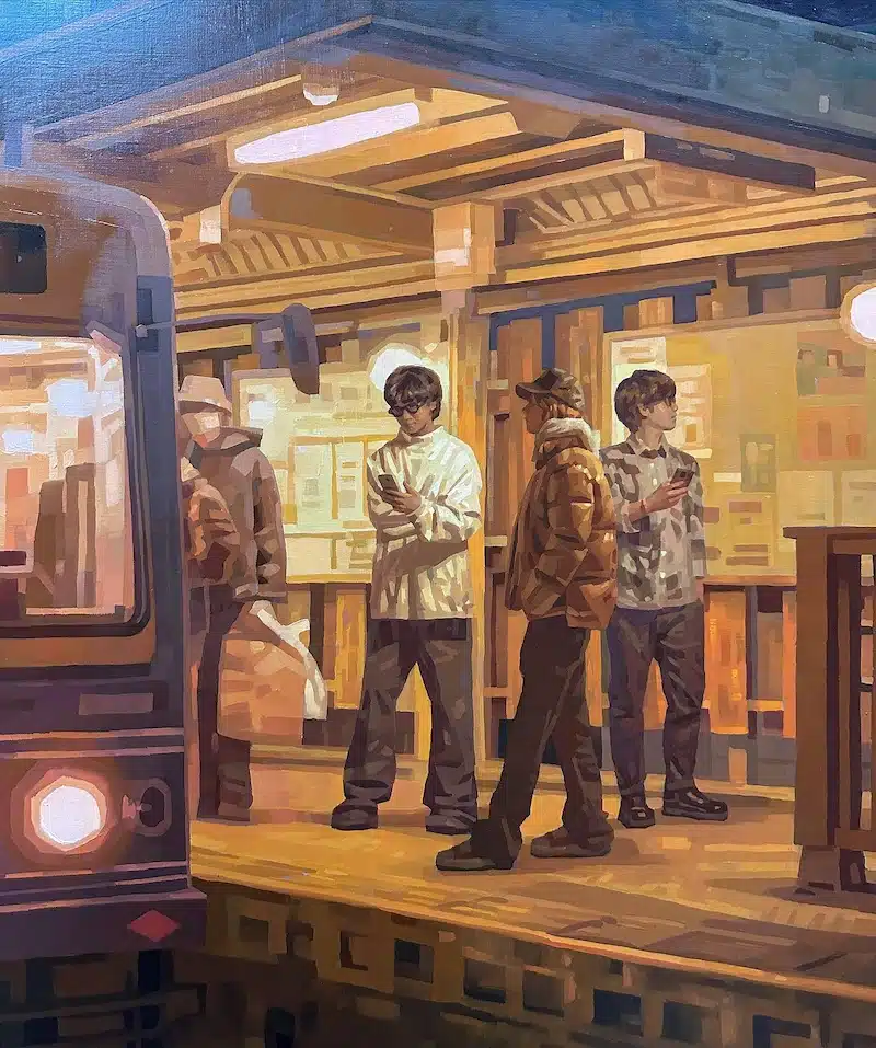 Nighttime Paintings by Keita Morimoto
