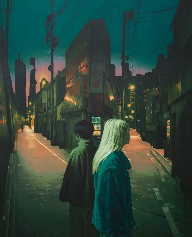 Nighttime Paintings by Keita Morimoto