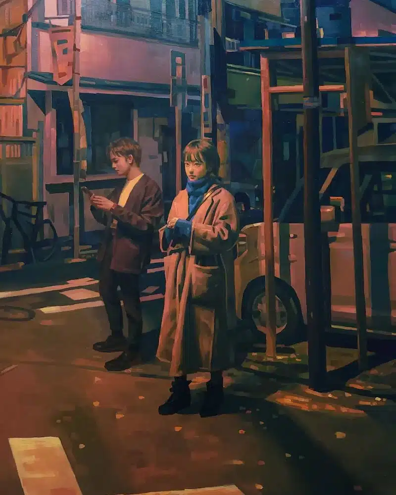 Nighttime Paintings by Keita Morimoto