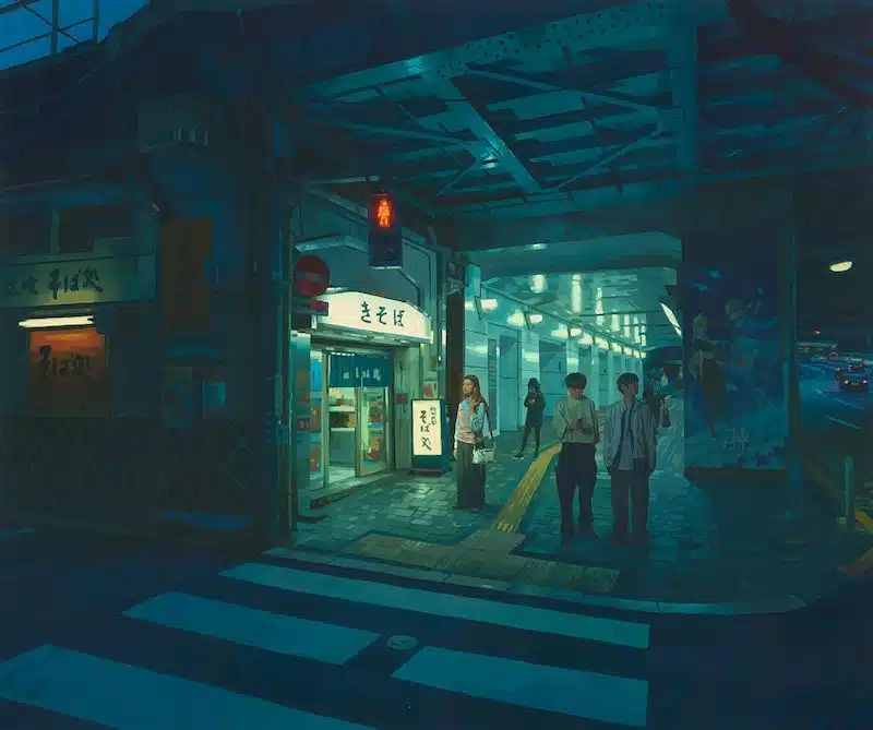 Nighttime Paintings by Keita Morimoto