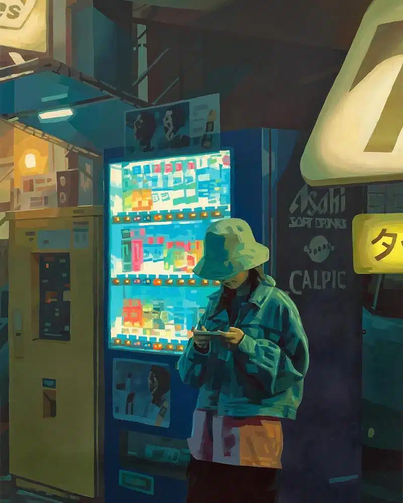 Nighttime Paintings by Keita Morimoto